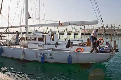La Goleta Tirant I realiza un curso de formación en Vela con los alumnos de la Universidad de Valencia La Goleta Tirant I realiza un curso de formación en Vela con los alumnos de la Universidad de Valencia