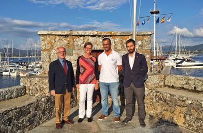 La presidenta de la Royal Yacht Association estrecha lazos con el Monte Real Club de Yates La presidenta de la Royal Yacht Association estrecha lazos con el Monte Real Club de Yates