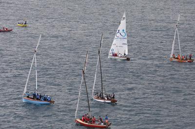 La Vela Latina Canaria disputa su segunda jornada de enfrentamientos dentro del Campeonato