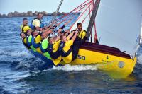 La Vela Latina de Gran Canaria y Lanzarote se unieron por un día