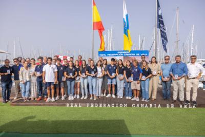 Las gemelas Ruano y las hermanas Caba reciben los primeros Premios Real Federación Canaria de Vela Las gemelas Ruano y las hermanas Caba reciben los primeros Premios Real Federación Canaria de Vela