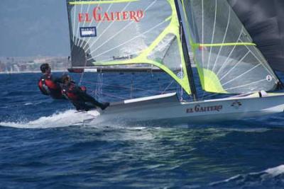 Los Alonso Tellechea en la localidad danesa de Aarhus preparando el próximo europeo de 49er que dará comienzo el 2 de julio. Los Alonso Tellechea en la localidad danesa de Aarhus preparando el próximo europeo de 49er que dará comienzo el 2 de julio.