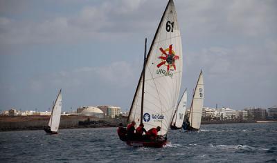 Los barquillos de 5 metros de Lanzarote regresan a la competición Los barquillos de 5 metros de Lanzarote regresan a la competición