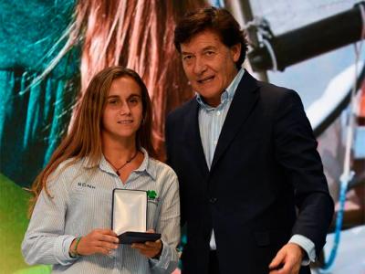 María Bover recoge en el CSD el premio a la mejor deportista española en edad escolar de 2016