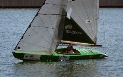 Nacho Gómez se estrena en el velero 2.4mR Nacho Gómez se estrena en el velero 2.4mR
