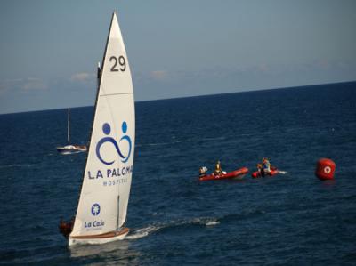 Pueblo Guanche gana la primera regata del Torneo Eliminatorio la Caja de Canarias de Vela Latina 