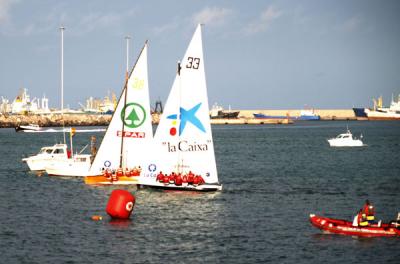 Puerto de la Luz/LA CAIXA, gana el Concurso Autoridad Portuaria de Vela Latina Canaria.
