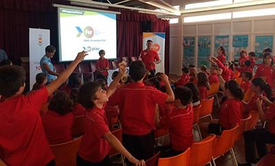 Rafa Andarias inaugura el programa Todos Olímpicos - FER Play 2015 en Denia