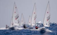 Siete regatistas del RC Náutico de Gran Canaria, al Campeonato de Canarias de la clase Láser Radial en Tenerife