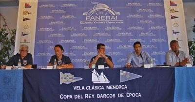Todo a punto para el comienzo de la Copa del Rey-Trofeo Panerai en Mahón, centro de la vela clásica mediterránea Todo a punto para el comienzo de la Copa del Rey-Trofeo Panerai en Mahón, centro de la vela clásica mediterránea