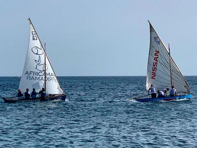 Triunfo del Biosfera Express en la Regata de San Ginés de Vela Latina