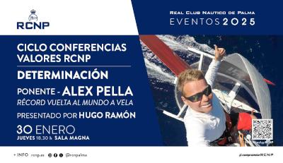 Álex Pella hablará sobre la determinación en el ciclo Valores RCNP Álex Pella hablará sobre la determinación en el ciclo Valores RCNP