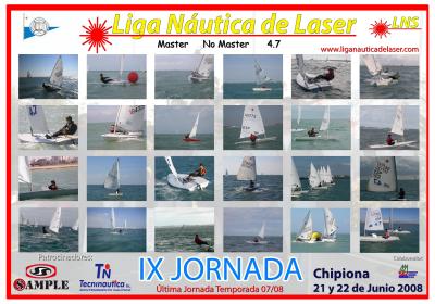 Recta final de la I Liga Náutica de Láser de la bahía de Cádiz Recta final de la I Liga Náutica de Láser de la bahía de Cádiz