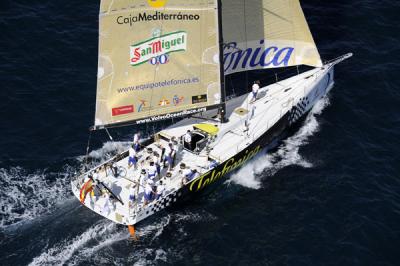 Doblete del Telefónica en la regata In Shore que abre la Volvo Ocean Race