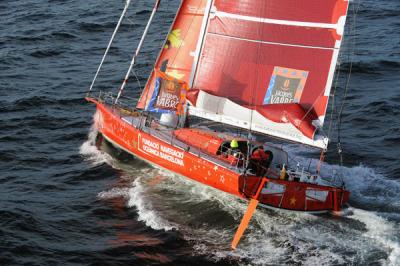 El 1876 Sailing Team ya está en le Havre, purto de salida de la Transat Jacques Vabre