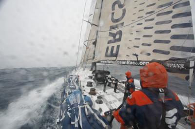  El Ericsson 3 del patrón Magnus Olsson lidera la flota de la Volvo Ocean Race desde hace seis días.