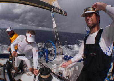 Las cosas se ponen interesantes en la quita etapa de la Volvo Ocean Race. Las cosas se ponen interesantes en la quita etapa de la Volvo Ocean Race.