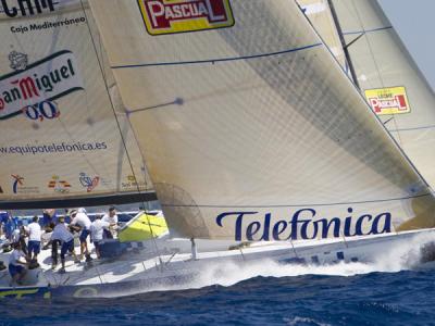 Mañana se botaran los barcos del Equipo Telefonica para la Vuelta al Mundo Mañana se botaran los barcos del Equipo Telefonica para la Vuelta al Mundo