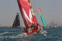 Abu Dhabi Ocean Racing gana en casa. La etapa 3 comienza mañana