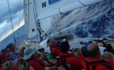 Clipper Round The World: los líderes a 150 millas de Río de Janeiro Clipper Round The World: los líderes a 150 millas de Río de Janeiro