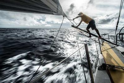 Como cohetes hacia Auckland, MAPFRE tercero Como cohetes hacia Auckland, MAPFRE tercero
