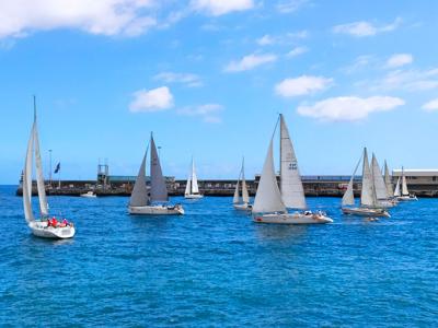 Doce barcos dejan Madeira y se dirigen a Canarias para cerrar la II Discoveries Race Doce barcos dejan Madeira y se dirigen a Canarias para cerrar la II Discoveries Race