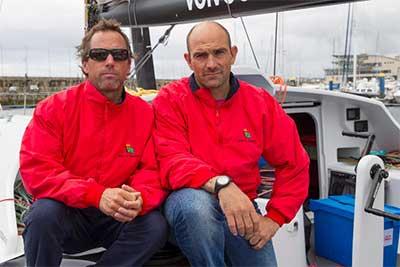 El barco español en la Volvo Ocean Race ya esta en Galicia El barco español en la Volvo Ocean Race ya esta en Galicia