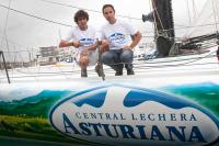 El Central Lechera Asturiana, barco de Merediz y Palacio en la Vuelta a España