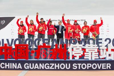 El MAPFRE llega con honores de líder a China El MAPFRE llega con honores de líder a China