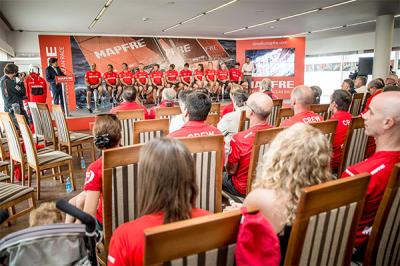 El MAPFRE presenta sus armas para conquistar la Volvo Ocean Race El MAPFRE presenta sus armas para conquistar la Volvo Ocean Race