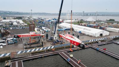 El MAPFRE vuelve al agua en Cardiff para afrontar una semana decisiva El MAPFRE vuelve al agua en Cardiff para afrontar una semana decisiva