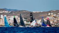 El Pro Sailing Tour convierte a la playa de Las Canteras en un estadio natural