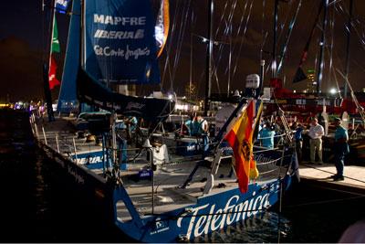 EL TEAM TELEFÓNICA, PROTAGONISTA EN LA INAUGURACIÓN DE LA VOLVO OCEAN RACE EL TEAM TELEFÓNICA, PROTAGONISTA EN LA INAUGURACIÓN DE LA VOLVO OCEAN RACE