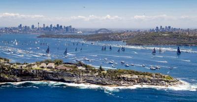 Espectacular salida de la 74ª ROLEX SYDNEY HOBART 