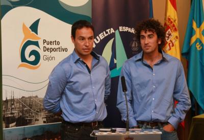 Gijón, puerto de salida de la tercera etapa de la Vuelta a España a Vela en Open 60 Gijón, puerto de salida de la tercera etapa de la Vuelta a España a Vela en Open 60
