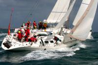 Hoy, a las 11 horas se daba en la bahía de Pornic, la salida de la II edición de la Regata Pornic-Gijón-Pornic