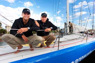 Jaume Mumbrú y Cali Sanmartí participarán en la Barcelona World Race a bordo del We Are Water Jaume Mumbrú y Cali Sanmartí participarán en la Barcelona World Race a bordo del We Are Water