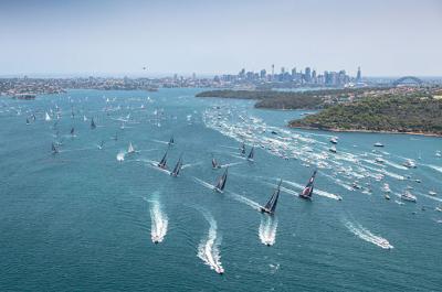La flota de la 75ª ROLEX SYDNEY HOBART pone rumbo sur La flota de la 75ª ROLEX SYDNEY HOBART pone rumbo sur