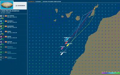 La flota del Gran Prix del Atlántico proa directa a islas Cabo Verde La flota del Gran Prix del Atlántico proa directa a islas Cabo Verde