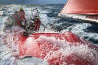 La flota del la Volvo Ocean Race colabora en el estudio del Océano Austral