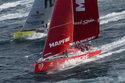 La flota VOR rumbo al Índico La flota VOR rumbo al Índico