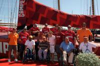 LA FUNDACIÓN HANDISPORT VISITA EL CAMPER   