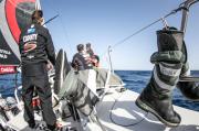Leg 01, Alicante to Lisbon, day 06, afternoon on board Sun Hung Kai/Scallywag. Photo by Jeremie Lecaudey. 27 October, 2017
