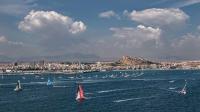 Los turco-americanos del Alvimédica ganan la In-Port alicantina. Abu Dhabi Ocean Racing en segundo lugar.
