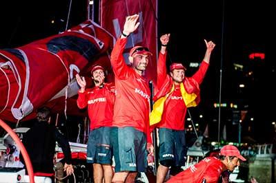 MAPFRE gana la durísima etapa 4 de la Volvo Ocean Race