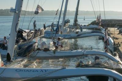 MOD70 European Tour. La flota se prepara para la costera de Cascais MOD70 European Tour. La flota se prepara para la costera de Cascais