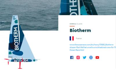 Ocean Race. Equipos Imoca. Biotherm Ocean Race. Equipos Imoca. Biotherm