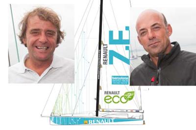 Renault Z.E. navegará con Pachi Rivero y Antonio “Toño” Piris en la Barcelona World Race