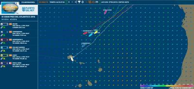 Sexta singladura de la Regata Trasatlántica, Gran Prix del Atlántico 2016 rumbo Puerto Rico. Sexta singladura de la Regata Trasatlántica, Gran Prix del Atlántico 2016 rumbo Puerto Rico.