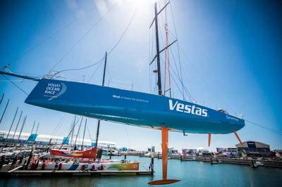Team Vestas Wind vuelve al agua seis meses después de embarrancar Team Vestas Wind vuelve al agua seis meses después de embarrancar